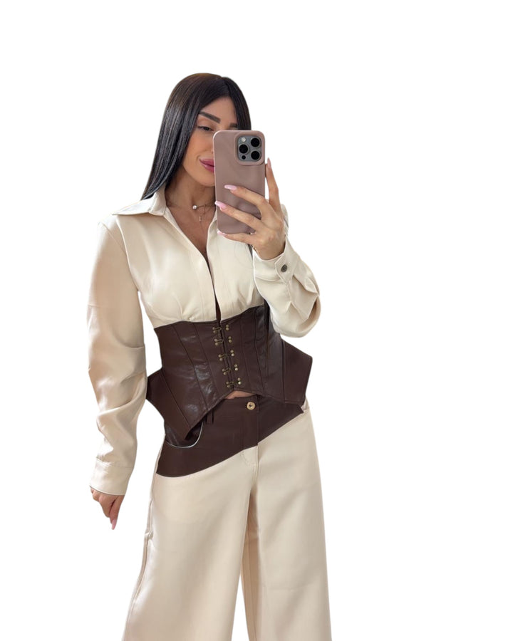 חליפת גליתה שילוב מחטב עור