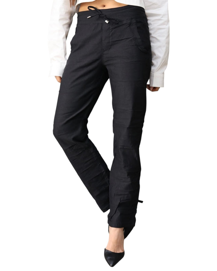 מכנס sexso ליקרה שילוב שרוך