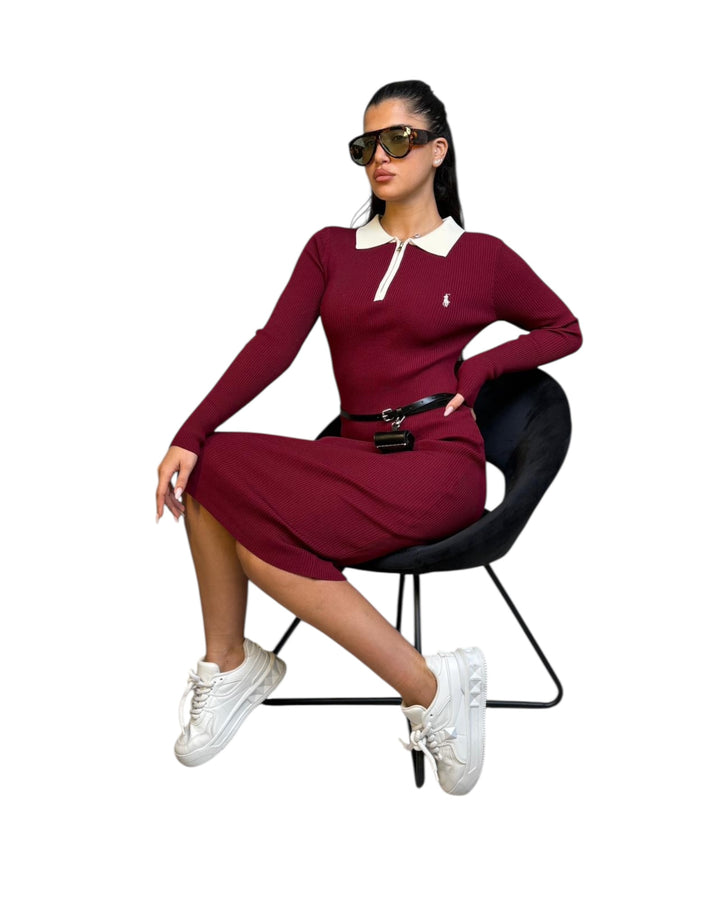 שמלת סריג POLO