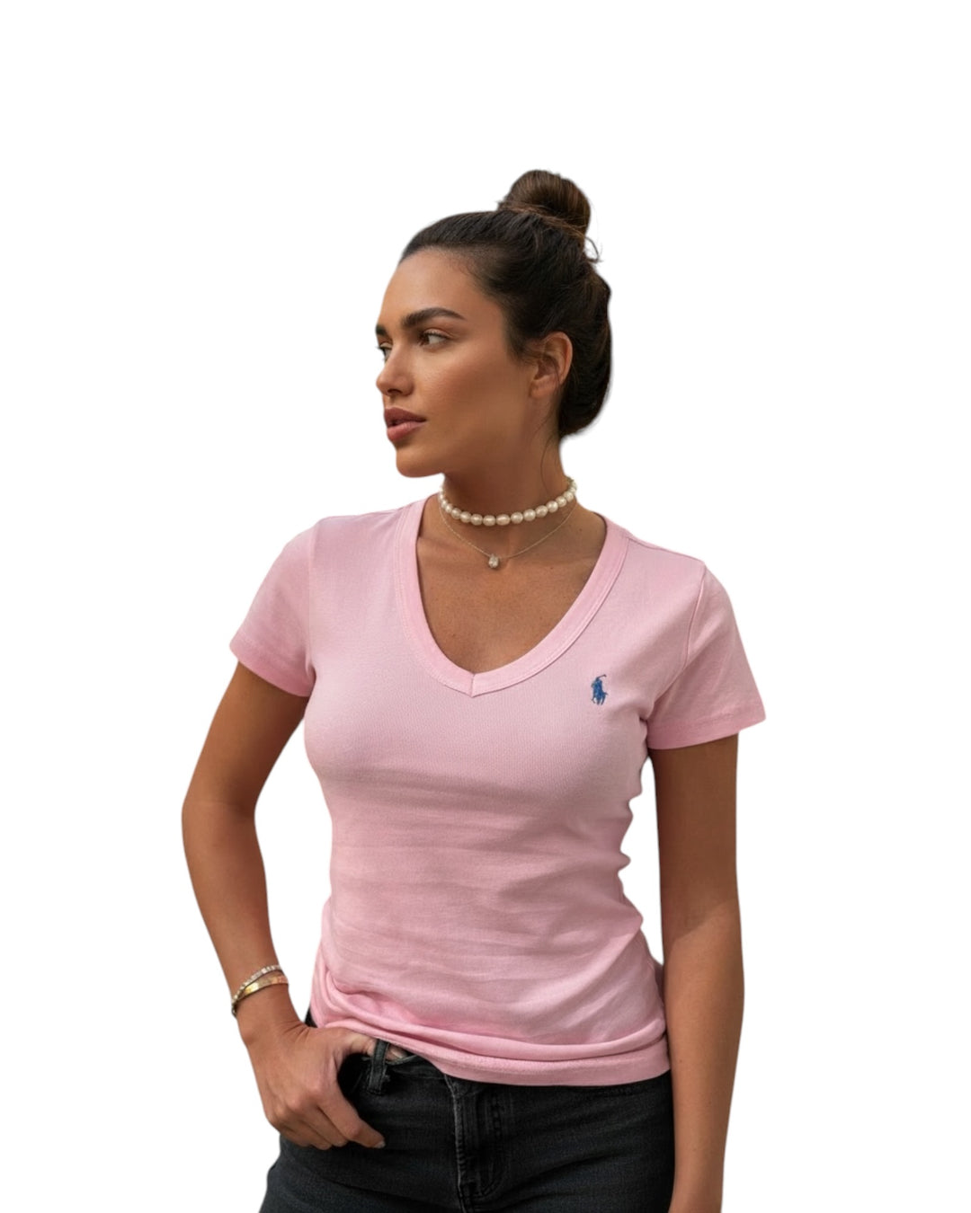בייסיק POLO צווארון V
