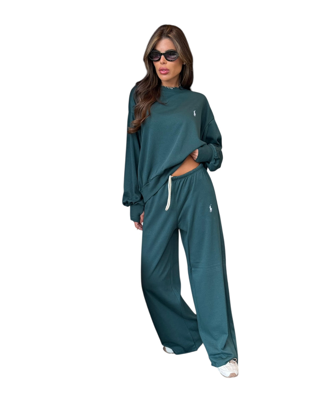 חליפת  polo שילוב כפפה