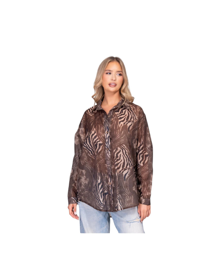 מכופתרת שיפון גליתה