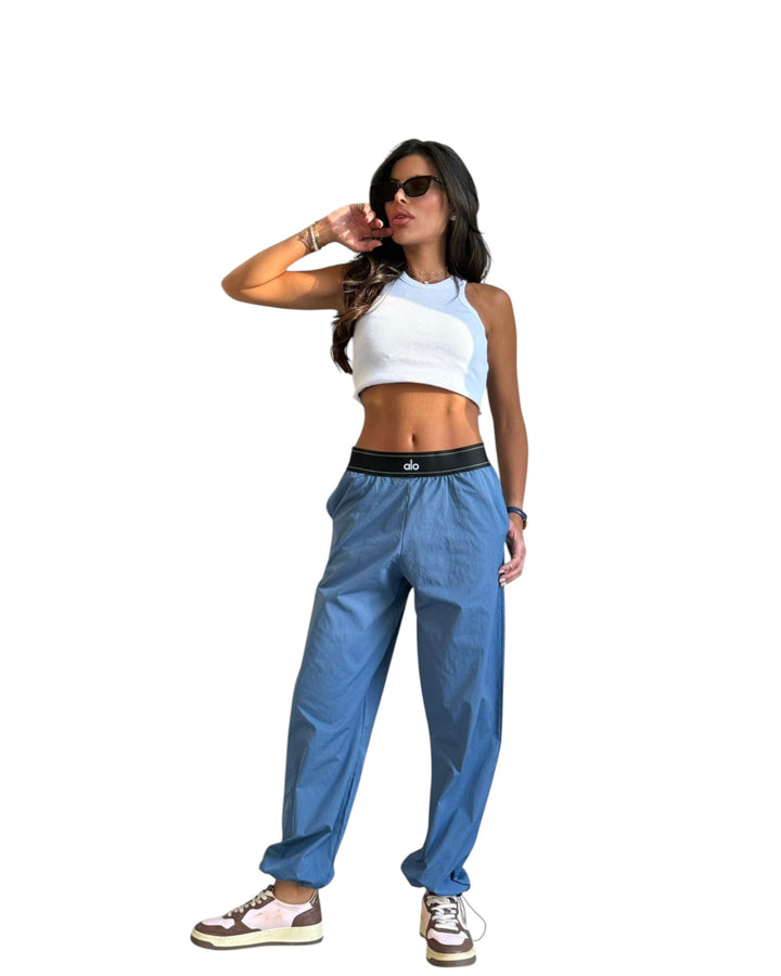 מכנס alo ניילון שילוב גומי