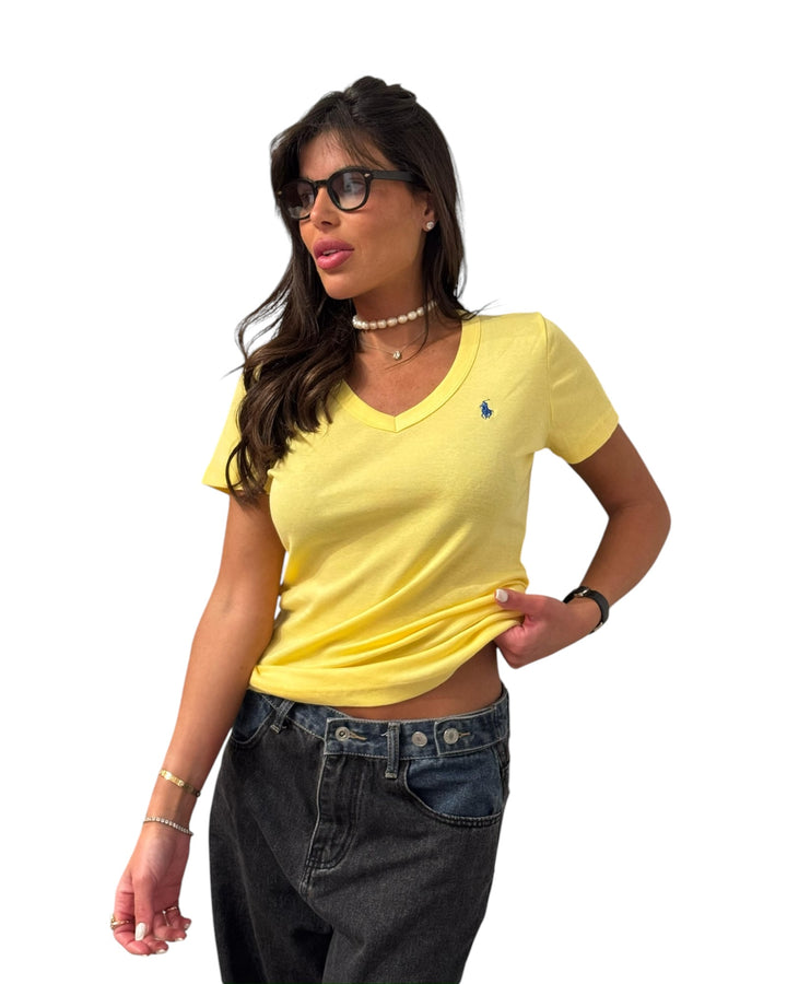 בייסיק POLO צווארון V