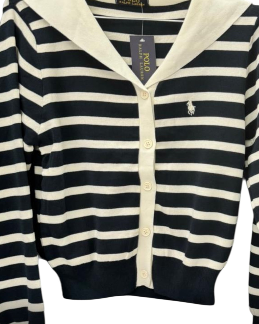 סריג POLO שילוב כפתורים