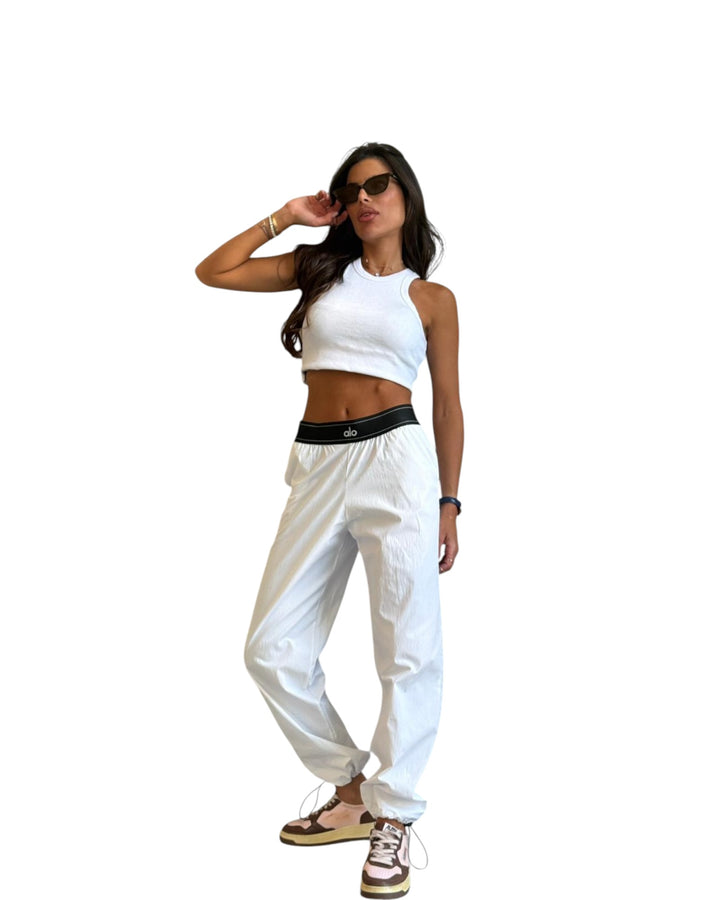 מכנס alo ניילון שילוב גומי