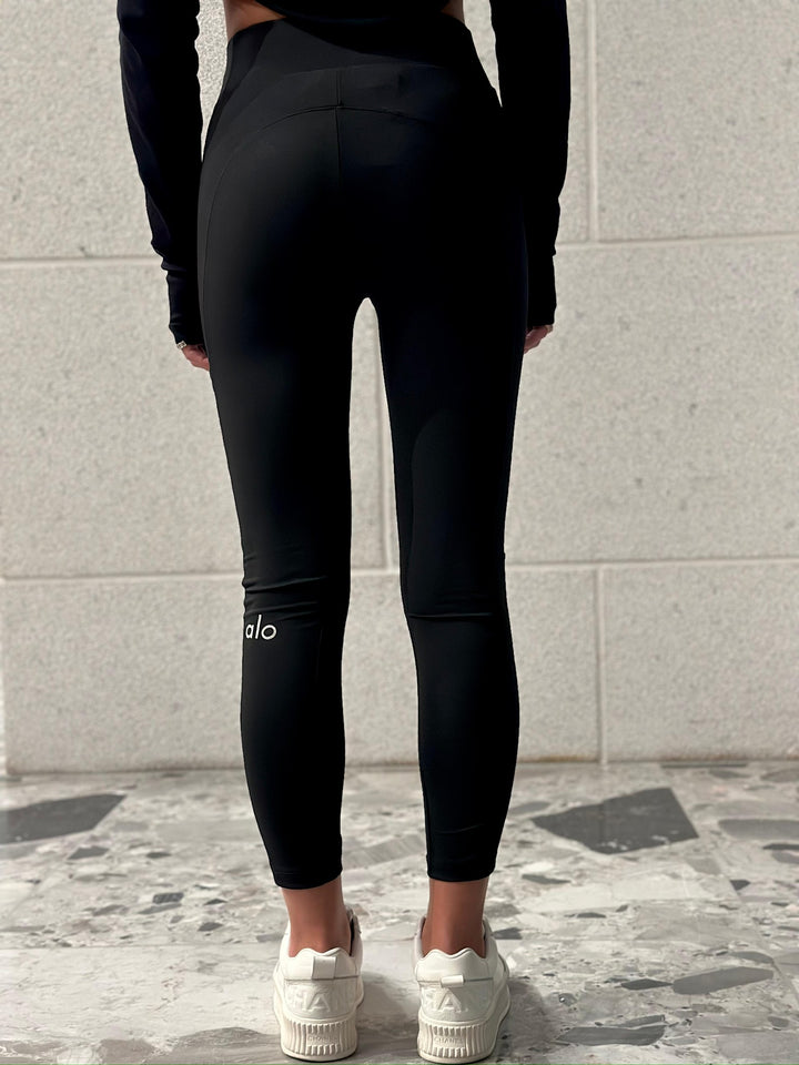 טייץ מחטב גבוהה שילוב כיס שקוף