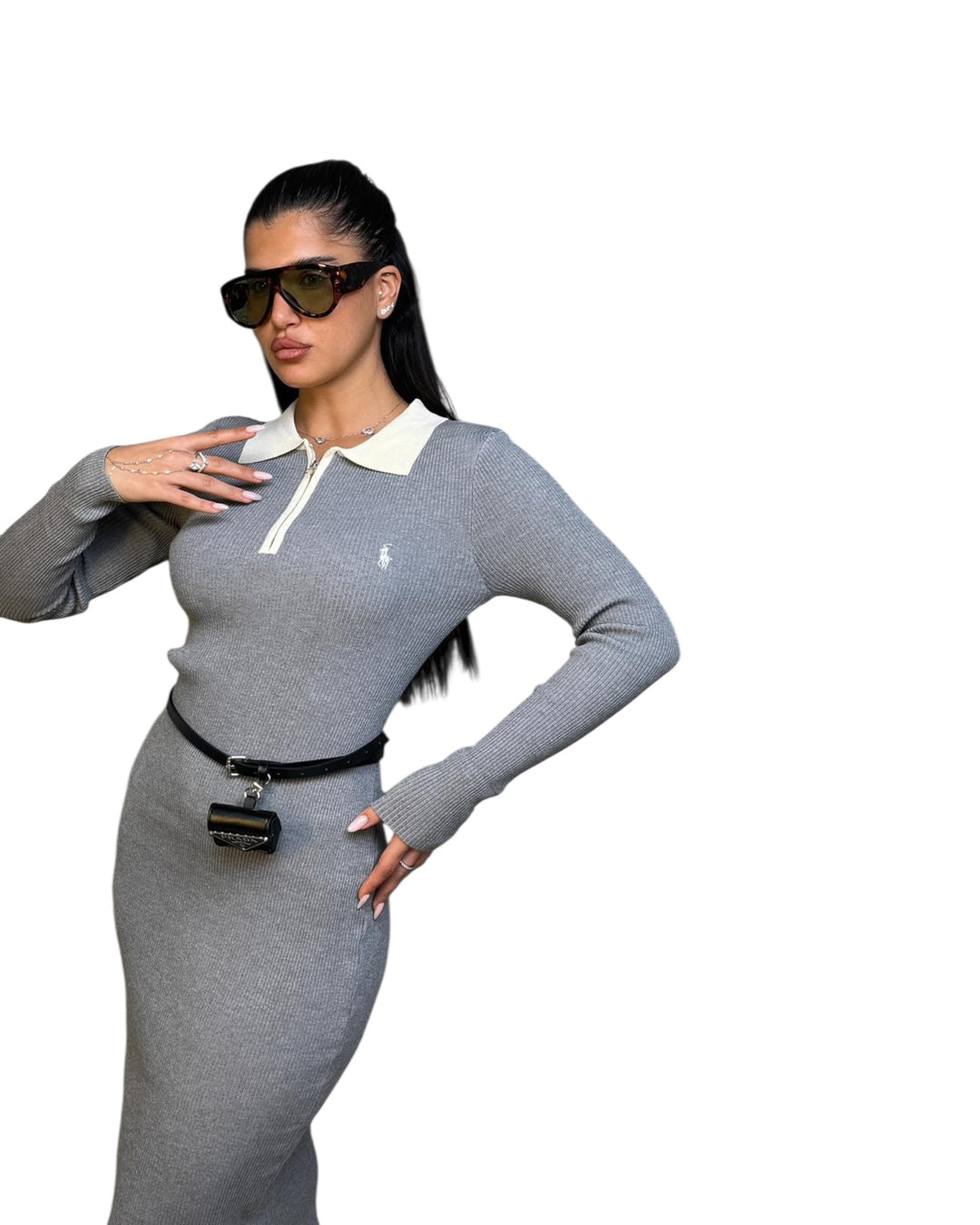 שמלת סריג POLO