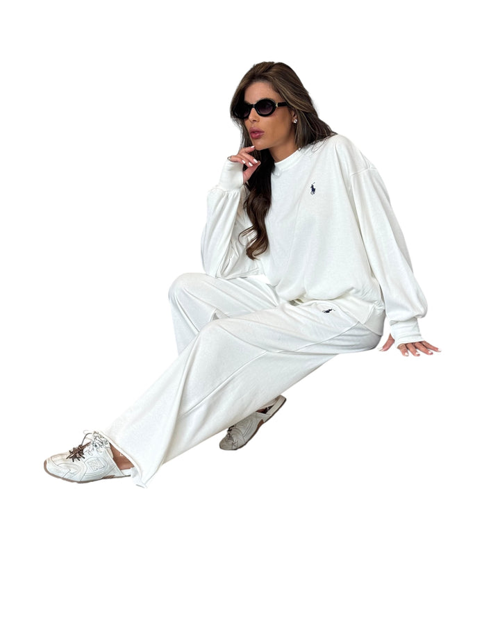 חליפת  polo שילוב כפפה