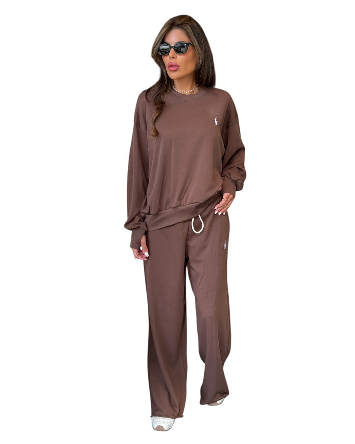 חליפת  polo שילוב כפפה