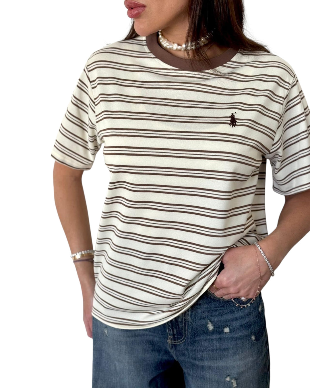 חולצת POLO פסים