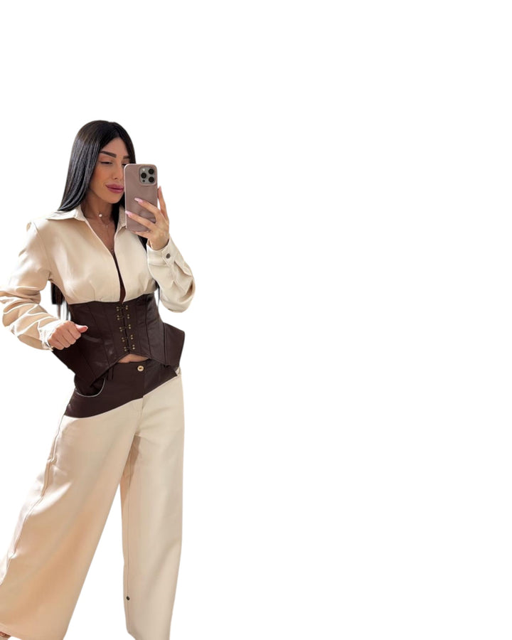 חליפת גליתה שילוב מחטב עור