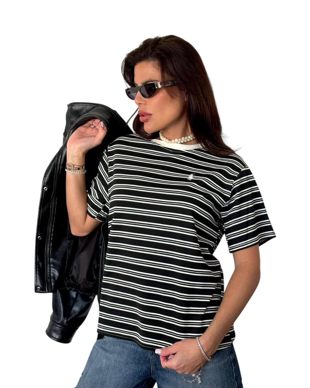 חולצת POLO פסים