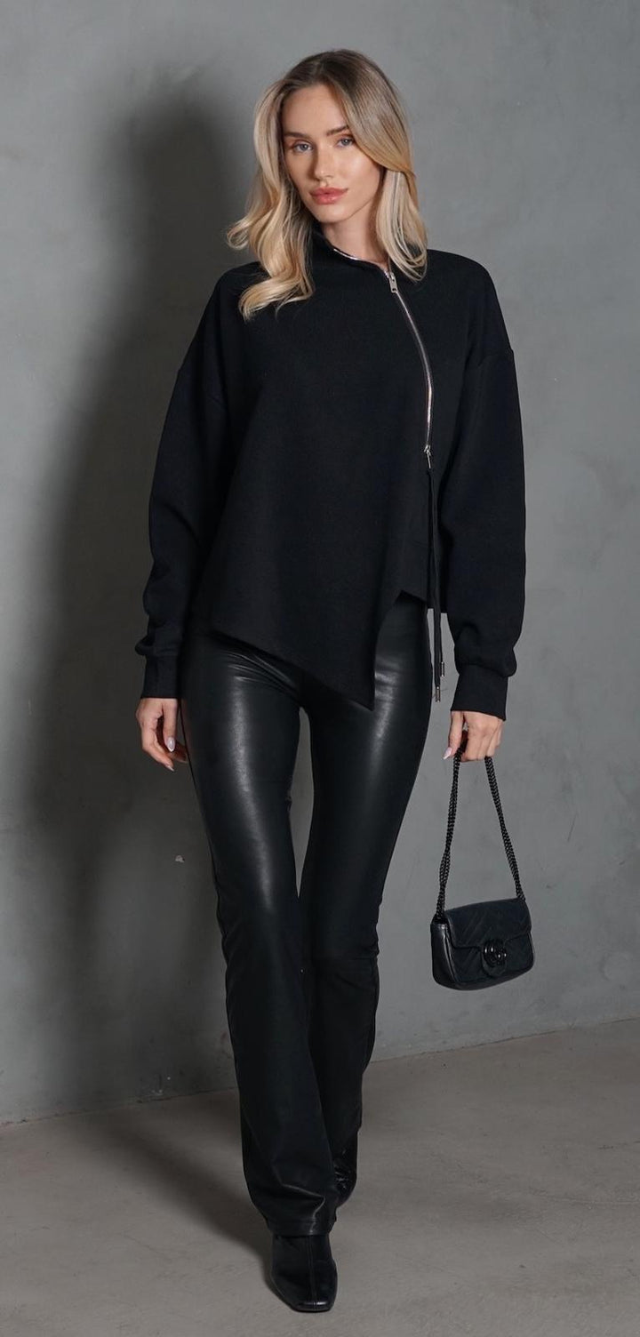 טייץ דמוי עור שילוב כיווץ אנטיגו