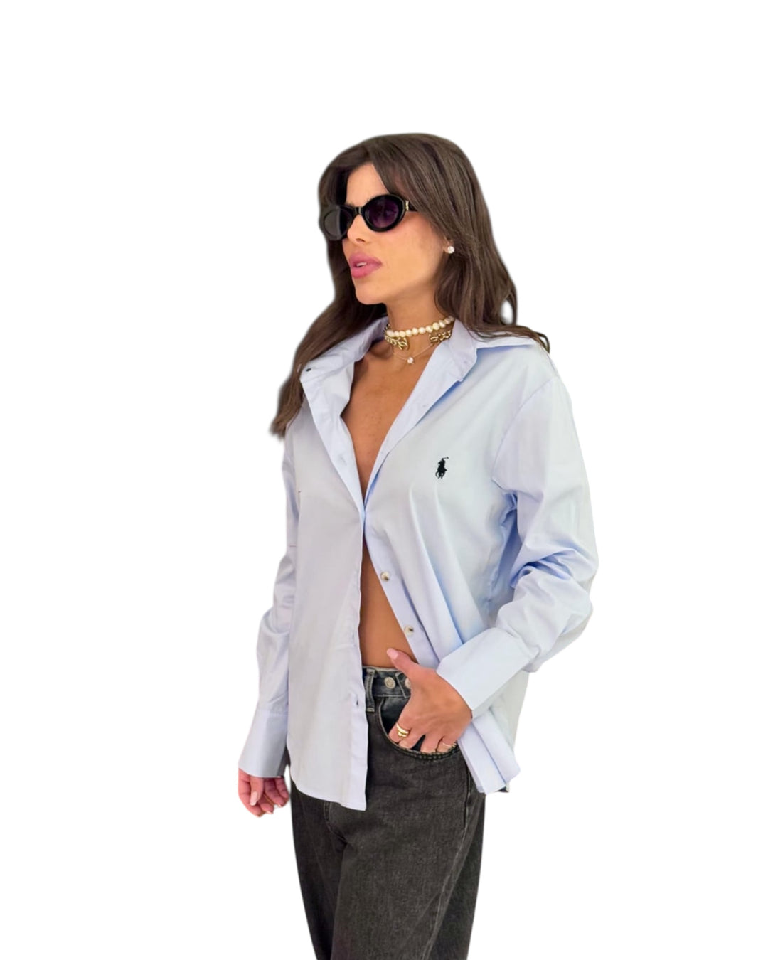 חולצת פולו מכופתרת