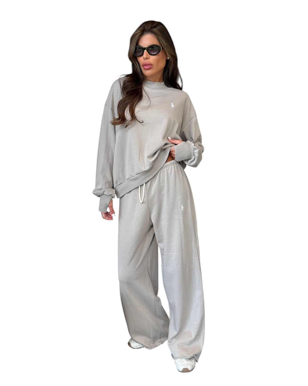 חליפת  polo שילוב כפפה