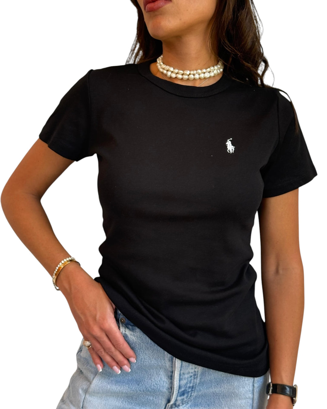 חולצת POLO צווארון עגול