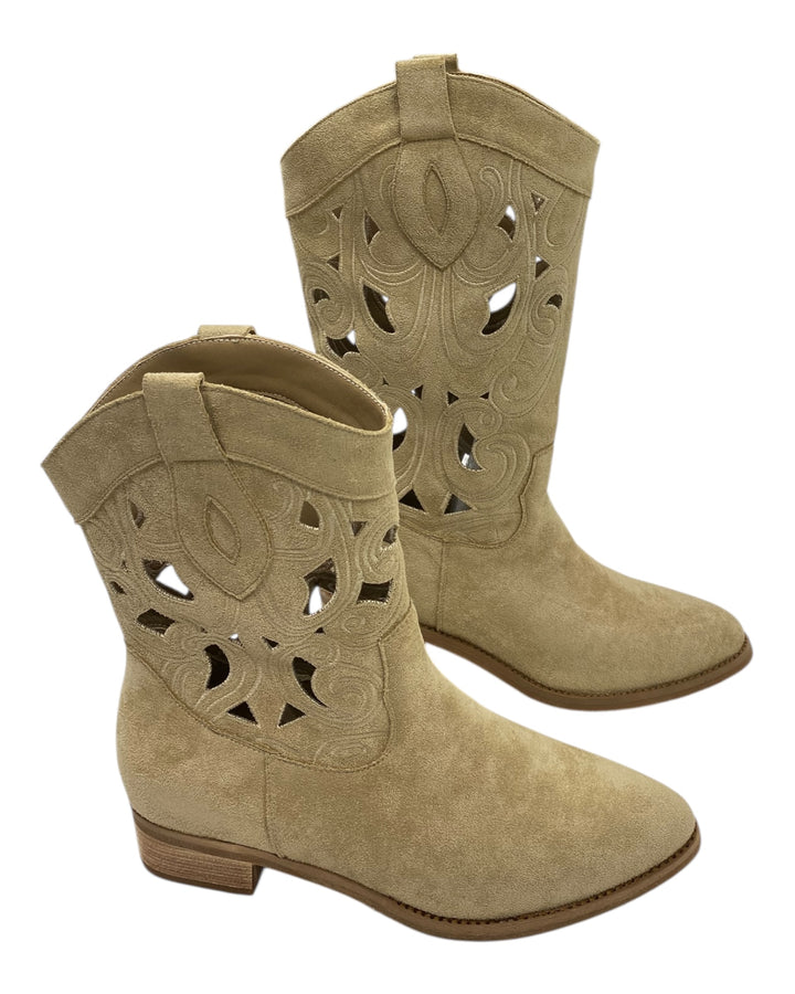 מגף קצר חיתוכי לייזר