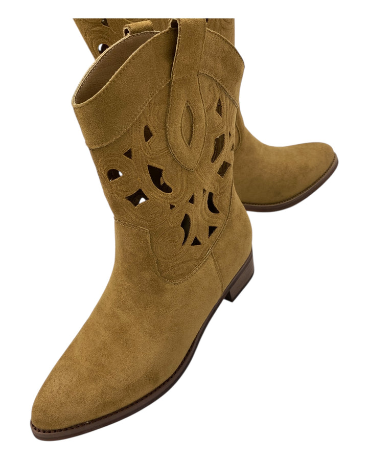 מגף קצר חיתוכי לייזר