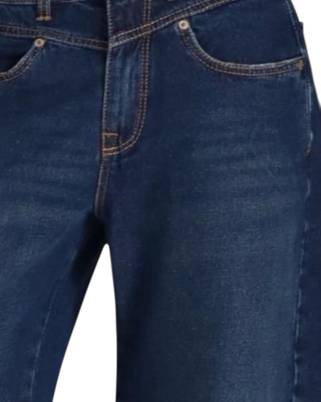 ג׳ינס סקסו רחב שילוב תפרים