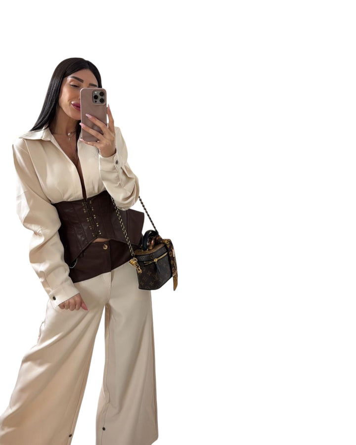 חליפת גליתה שילוב מחטב עור