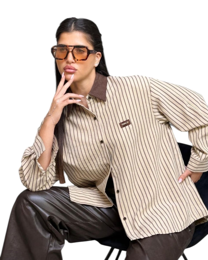 חולצת ג׳מס פסים