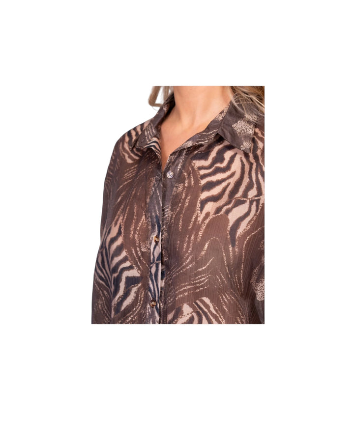 מכופתרת שיפון גליתה