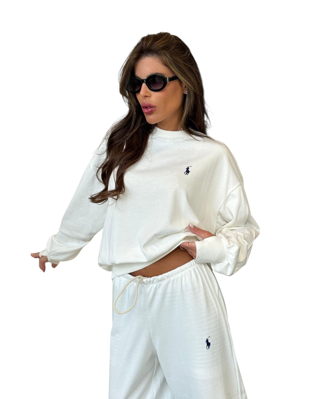 חליפת  polo שילוב כפפה