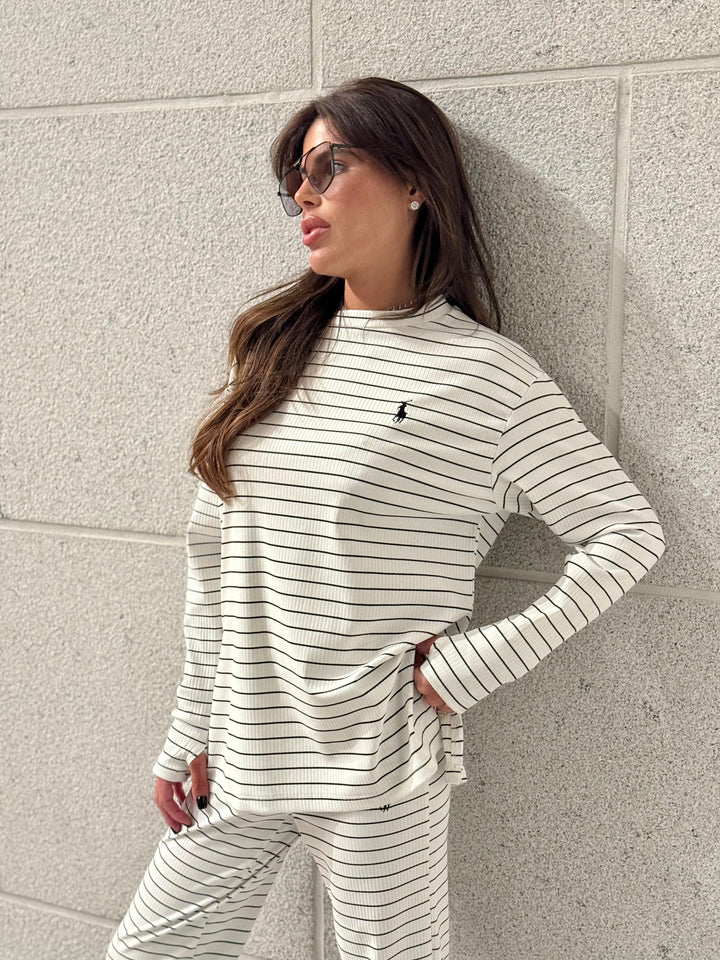 חליפת פסים פולו