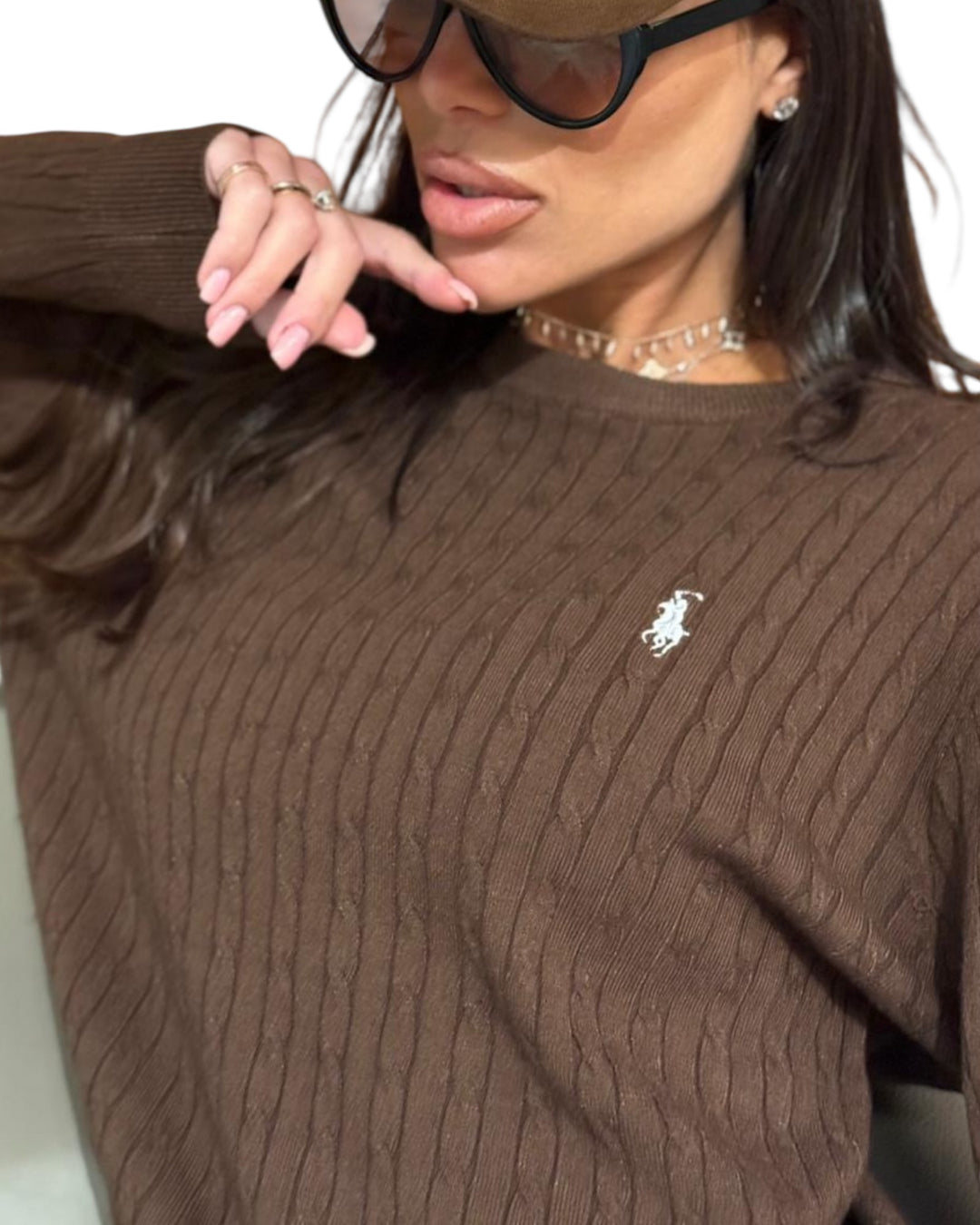 סריג POLO צמות
