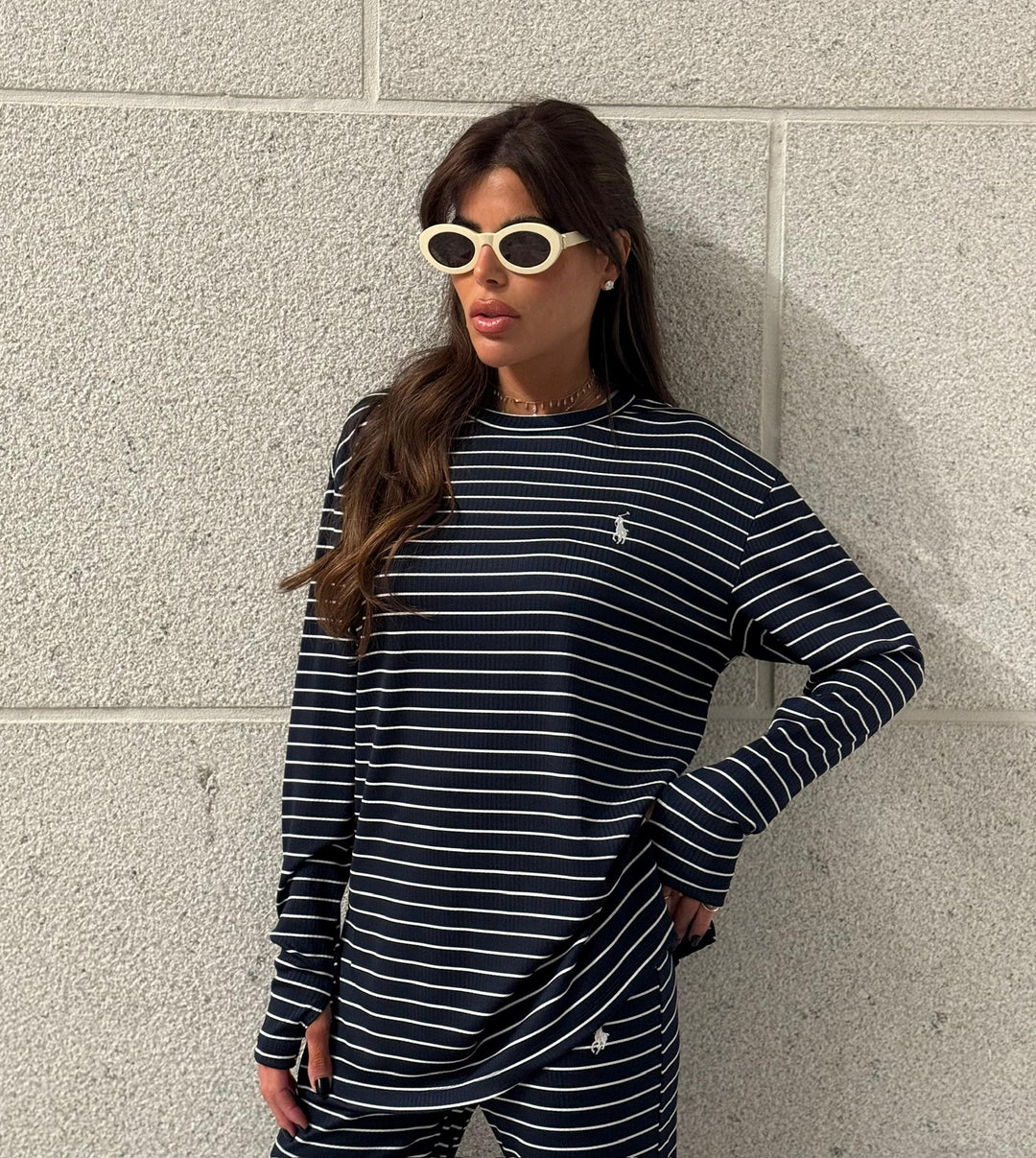 חליפת פסים פולו