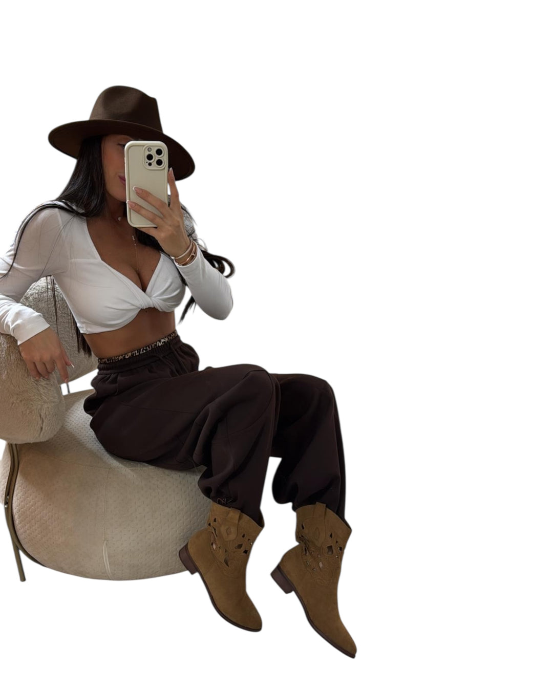 מגף קצר חיתוכי לייזר