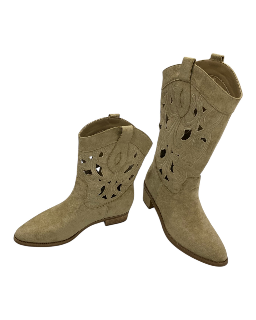 מגף גבוה חיתוכי לייזר