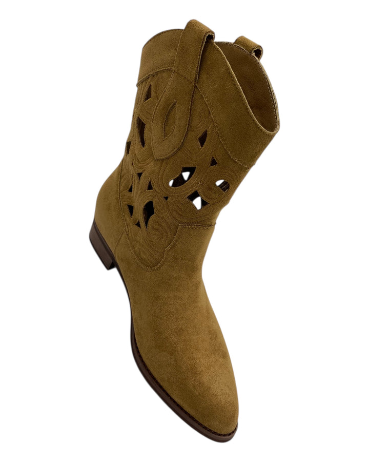 מגף גבוה חיתוכי לייזר