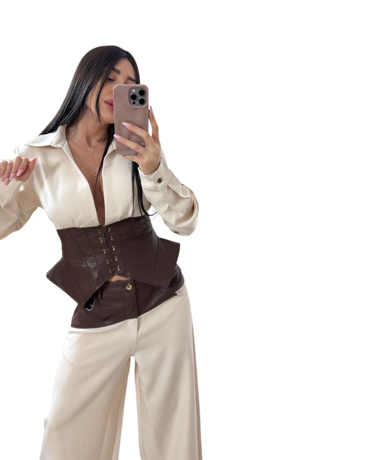 חליפת גליתה שילוב מחטב עור