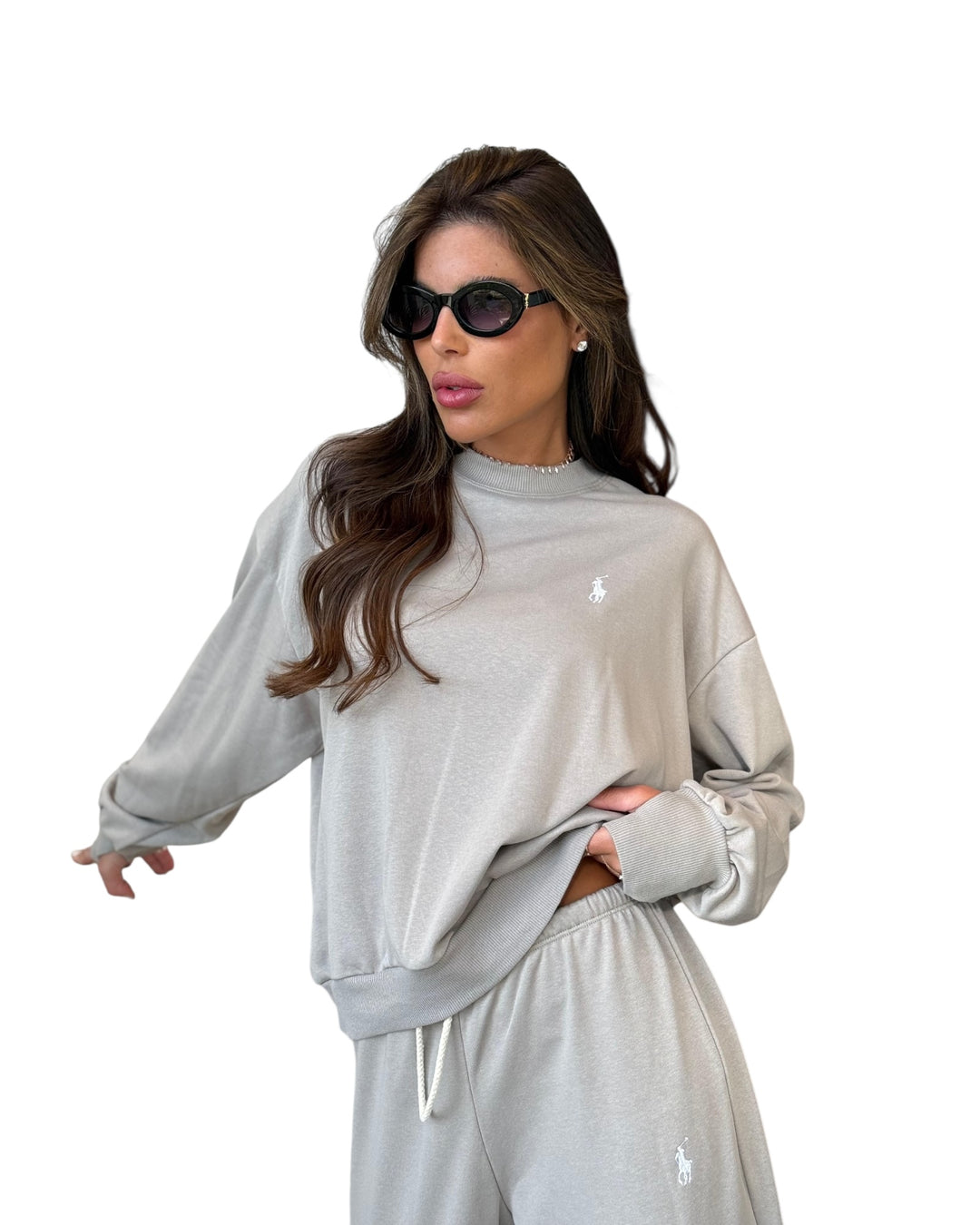 חליפת  polo שילוב כפפה