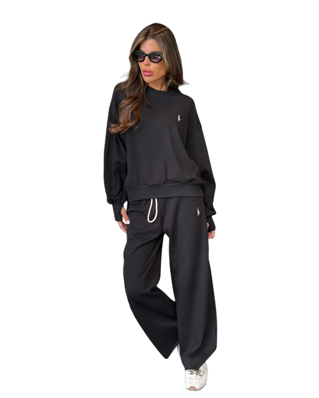 חליפת  polo שילוב כפפה