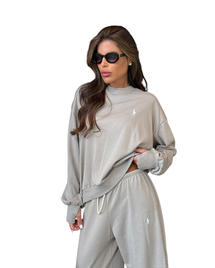 חליפת  polo שילוב כפפה