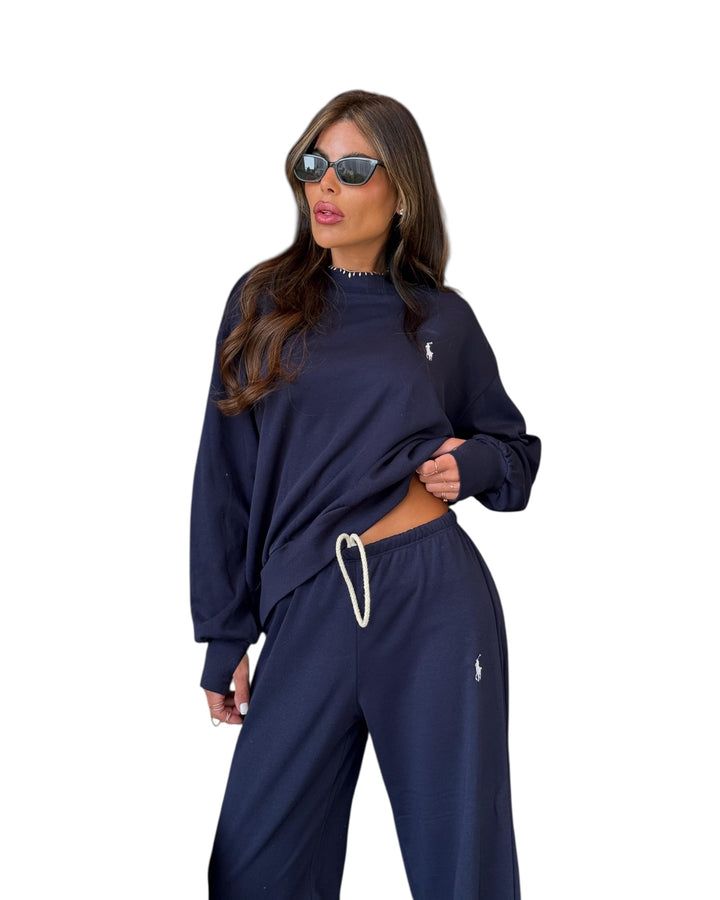 חליפת  polo שילוב כפפה