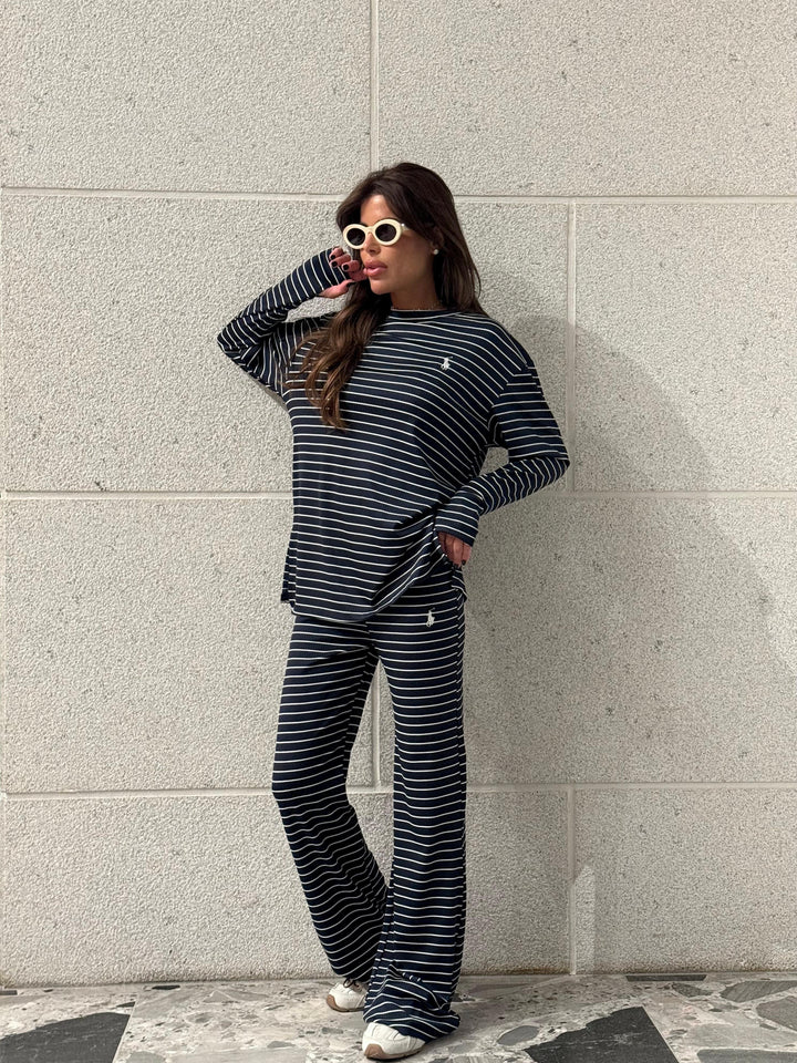 חליפת פסים פולו