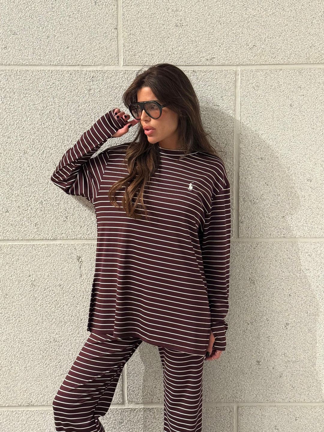 חליפת פסים פולו