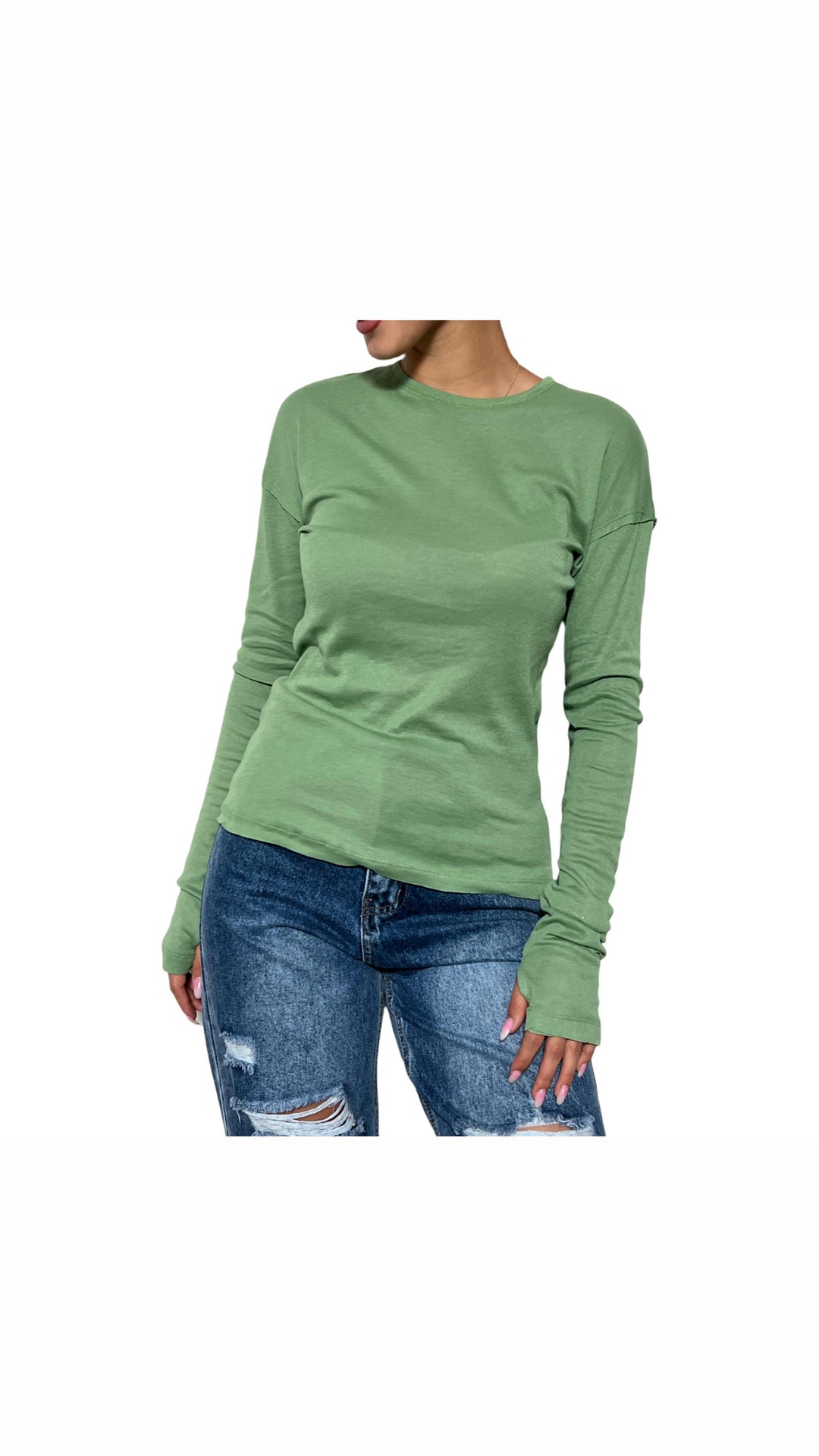 חולצת בייסיק כפפה