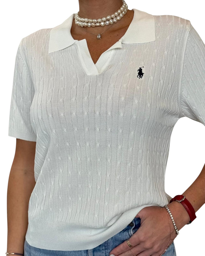 סריג קיץ דק שילוב צמות POLO