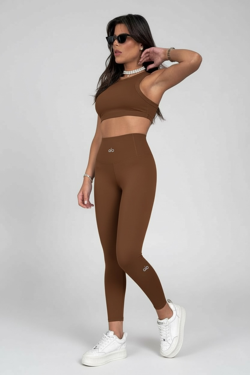 טייץ alo בטנה קטיפה סופר מחטב