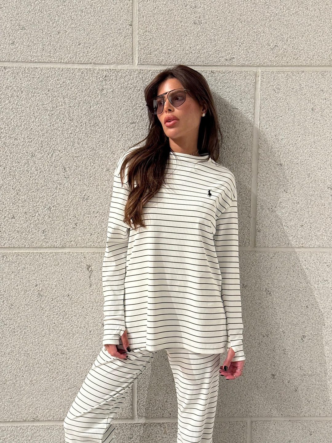 חליפת פסים פולו