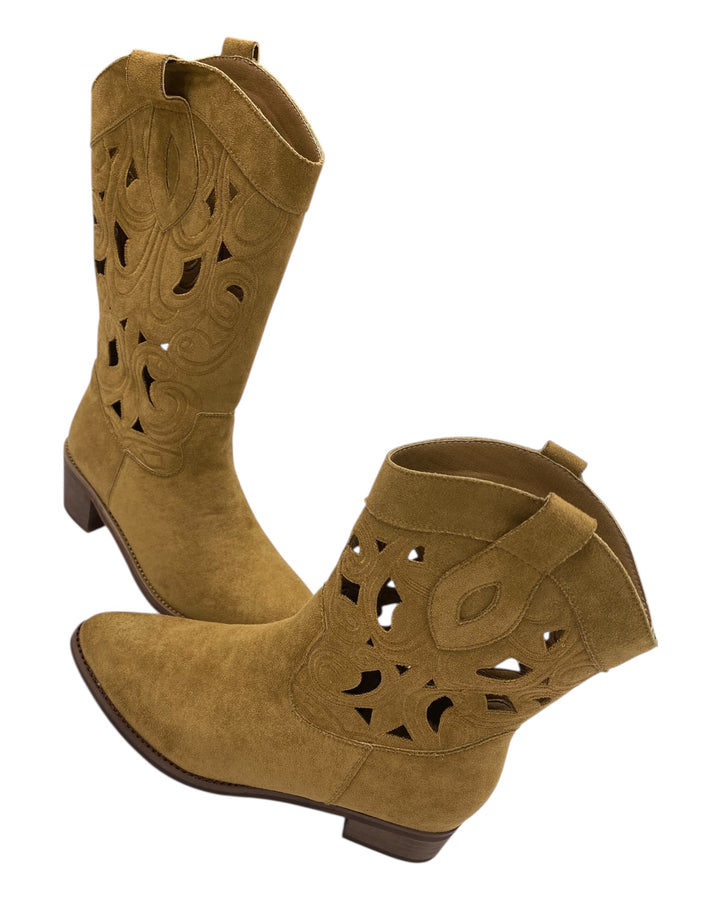 מגף קצר חיתוכי לייזר