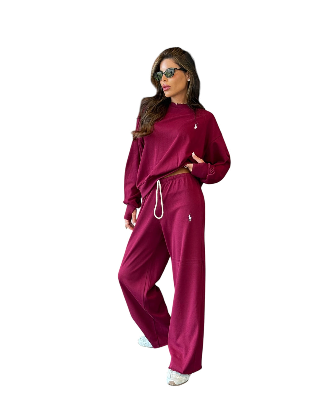 חליפת  polo שילוב כפפה