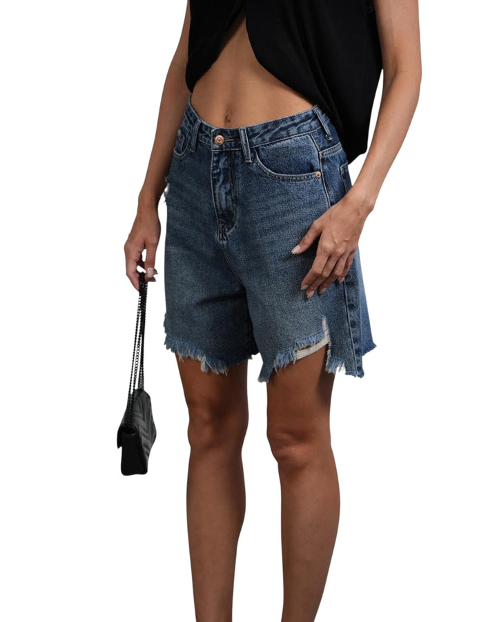 שורט ג׳ינס קרעים אנטיגו
