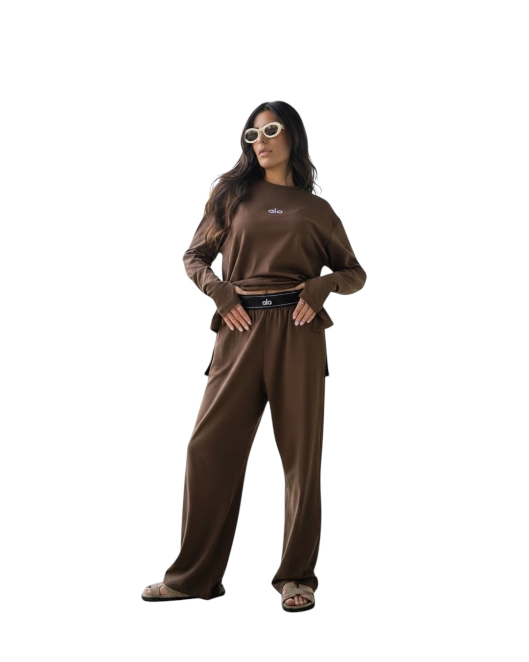 חליפת alo אובר סאייז שילוב גומי