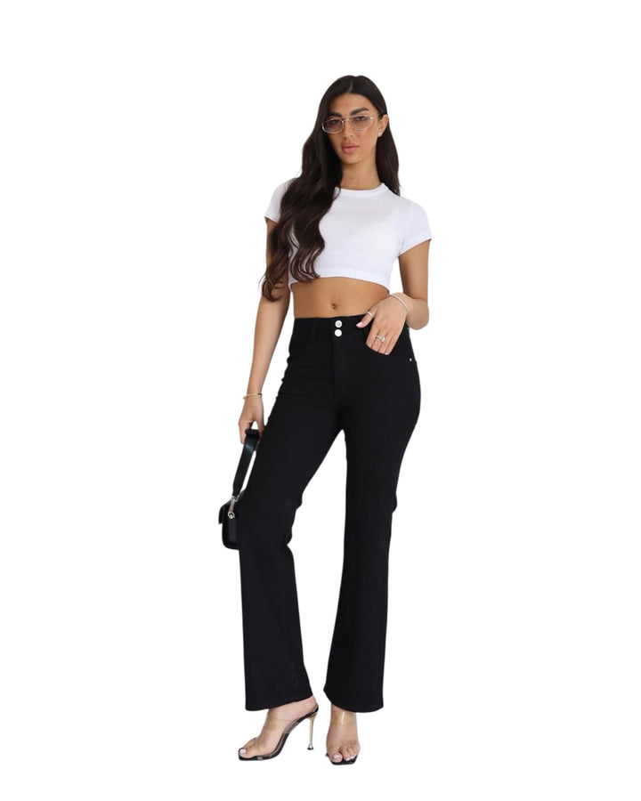 ג׳ינס sexso מתרחב גזרת אמצע